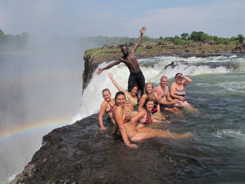 Devil’s Pool, Victoria Falls, Zambia